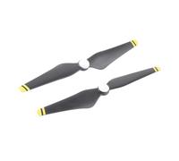 aqxreight 3 Hélices Cuchillas Autoajustables Reforzadas para un Vuelo Estable, Reducción de Ruido y Mayor Durabilidad Juego de Accesorios para Cuadricóptero de 2 Pares (Borde Amarillo)