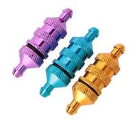 aqxreight 3 Piezas 1:10 RC Modelo Repuestos de Coche Filtro de Combustible de Aluminio Se Adapta a HSP 02156 94122 Es Fácil, Bonito y Limpio El Uso Ligero y Firme Hace que Sea Fácil de Material Es