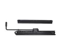 aqxreight 310 Mm Asiento Automotriz de Riel Deslizante de Acero Enrollado Enrollable Asiento Ajustable Ajuste de Vía Deslizante Fijación de Tornillo de Tornillo Suave para Vehículos