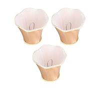 aqxreight 3PCS Pantalla de Tela Moderna E14 Lámpara de Pared con Clamp/Holder Vela Lámpara de Araña Pantalla para Mesa Tela Ligera Directamente la Distancia de la Clamp/Holder Metal Hierro el