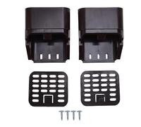 aqxreight 3x4 Escriba un Protector de Filtro de Salida de Bajante de Butter Conector de Cunas para Brotes de Vía Descendente de 3x4 Pulgadas con un Círculo de Sellado Premium y un Diseño (BROWN)
