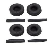 aqxreight 4 Almohadillas de Repuesto para Auriculares PX200 PX200-II PX100 PX100-II PX80 PX90 PC130 PC131 Almohadillas para Diadema Auriculares Grises por Favor H de Repuesto Aptas para (Black)