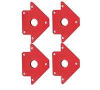 aqxreight 4 PCS 50 Lb Solicitud Magnética de Soldadura 45 90 135 Multi ángulo Configuración del Soldador Magnet Soporte JIG Posicador Herramienta de Alimentación Angles de Soldadura Conjunto y
