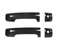 aqxreight 4 PCS Panel de Manija de la Puerta Exterior de Automóvil Fibra de Carbono Cubierta de la Cubierta de la de la para FJ Cruiser XJ10 2007? 2021 Un Crucero para Modelar el Año de Fabricación