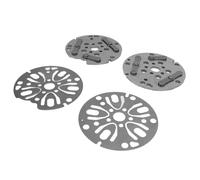 aqxreight 4pcs Placa de Válvula de CA Sellado de Calor de La Válvula AC La Placa de La Junta de La para Teana AC Se Confirma Teana. ¿Está con La Compra Antes de Si High Tiene Tolerancia para La de CA?