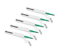 aqxreight 5 Bolígrafos de Conector de Fibra óptica Más de 800 Veces Limpiador de Fibra óptica para 2 SC ST FC de 5 Mm Utilizando un Bolígrafo de Conector de de Minimización Fina Limpiador de PenSC