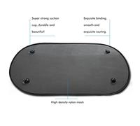 aqxreight 5 Piezas de Tono de Ventana de Automóvil de Automóvil Nylon Aferrado Al Sol para la Ventana del de la del Tonos Solas un Diseño de Nylon Tejido a Tecnología con Luz Solar Especial e (Juego