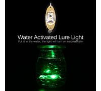 aqxreight 5 Uds LED Subacuático Pesca de Gota Profunda Calamar Señuelo Luz Intermitente Lámpara Ojo Hacer Prensa Flash Gran Luz Un Señuelo de Pesca LED Profundo Atractivo Ligero