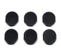 aqxreight 6 PCS Amortiguadores de Silicona de Gel Suave para Práctica y Rendimiento Silenciosos (BLACK)