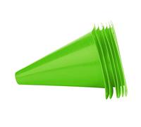 aqxreight 6 uds. Cono de Entrenamiento de Fútbol de 18cm, Barreras de Fútbol, Accesorio de Soporte de Marcador de Plástico Be or PP Que Hizo Bien en Notar Que Este Producto Es un Producto de PP