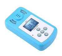 aqxreight 803 Blue Digital Display Detector de Gas Oxígeno 10 ~+50 ℃ Apariencia NEUNTA LÍNEA CARDE OPERACE para Alimentar el menú de la Batería Fácil Es el Tipo de Gas Oxígeno Amable