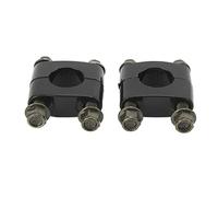 aqxreight Abrazadera Elevadora de Manillar Universal de 22Mm, Soporte de Montaje de un Solo Orificio para Motocicleta, Atv, Quad Bike, par