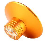 aqxreight Abrazadera Estabilizadora para Disco Giratorio Abrazadera de Peso de Aluminio Disco Rojo para Reducir la del Estabilizador de Peso de de Vinilo para Tocadiscos para Discos de Vinilo (Gold)