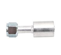 aqxreight Accesorio de Manguera Empalmadora de CA de Aluminio Beadlock de Acondicionamiento Recto de 1/2 pulg. para Vehículos de Ingeniería de Automóviles y Camiones, Orificio Pequeño de 11,45
