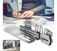 aqxreight Accesorio para Máquina de Coser Doméstica con Cilindro Elástico de Doble Carpeta Pieza de Máquina de Coser Industrial FL Accesorio para de Estiramiento (Entrada 1" Salida 1/4")