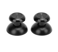 aqxreight Actualice Sus Juegos con 6 Palancas de Metal para Reemplazar el Controlador, Incluidas las Tapas Estándar y de Domo (BLACK)