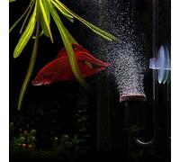 aqxreight Acuario Acrílico Dióxido de Carbono Contador de Burbujas Transparente Refinador Tanque de Peces Plantas de Agua Atomizador de CO2 Difusor M Hecho Material de Mano de Obra Principal (M)