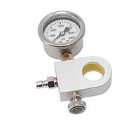 aqxreight Adaptador CO2 Estación de Recarga de Carbonator CO2 Adaptador de Carbonator Adaptador Rápido con Válvula de Liberación del Medidor de Presión para Terra Art Soda Machine