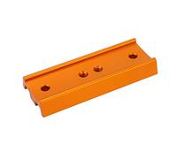 aqxreight Adaptador de Montaje para Telescopio con Placa de Cola de Milano de 107 Mm - Placa de Cola de Milano de Metal Completo para Telescopios, Cámaras y Astrofotografía - Accesorio Compatible