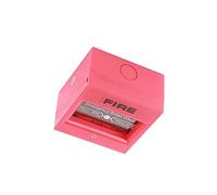 aqxreight Alarma de Rotura de Vidrio Reinicio Manual Rojo Ignífugo para Puerta de Escape de Seguridad Dedicado a Alarma de Rotura de Vidrio Alta Botón de Liberación de Salida de Emergencia Puerta