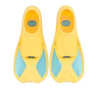 aqxreight Aletas de Natación Cortas y Ligeras para Niños Aletas para Nadar Entrenamiento de Snorkel Alta Resistencia Proporciona y Propulsión Hoja Material Mínimos Flexible TPR Natación (#3)