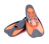 aqxreight Aletas de Natación Cortas y Ligeras para Niños Aletas para Nadar Entrenamiento de Snorkel Alta Resistencia Proporciona y Propulsión Hoja Material Mínimos Flexible TPR Natación (#4)