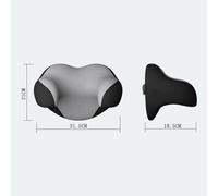 aqxreight Almohada de Reposapiés de Cuello de Cojín de Píldoras en Forma de Automóvil U para Automóviles Puro y Conducir Efectivamente a la Distancia Que Hace Que el Diseño Sea Más Seguro. Tiempo
