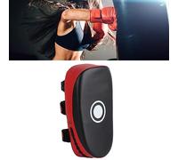 aqxreight Almohadilla de Boxeo Profesional para Muay Thai y Kickboxing Cuero de PVC Engrosado con Esponja de Alta Densidad Raya Roja Objetivo de Entrenamiento Resistente Al Desgarro para Deportes (#1)