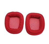 aqxreight Almohadillas para los Oídos Suaves y Transpirables Reducción de Ruido Graves Potentes Auriculares de Repuesto Almohadillas para los Auriculares G433 Red Pro para Oídos para (Rojo)