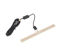 aqxreight Antena Universal para Automóvil Antena Receptora de Señal de Radio para Automóvil Accesorio Amplificador T300 Pegado la Lata o con Cinta Adhesiva de Doble Cara Fija Que Tiene Firmemente el