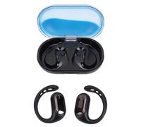 aqxreight Auriculares Inalámbricos con Diseño Ergonómico de Gancho para la Oreja para Comodidad Durante Todo el Día, Función de Luz Nocturna Luminosa, Sonido de Estudio y Conciencia Ambiental para