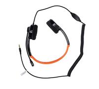 aqxreight Auriculares para Niños con Límite de Volumen 98 DB, Ligeros, para Adultos, con Cable de 3,5 Mm, para PC, Portátil, Tableta, Teléfono, Aprendizaje en Línea, Juegos, Color Negro (Black)