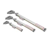 aqxreight Báscula Lineal para Torno - Báscula Lineal DRO de Aleación de Aluminio de Alta Precisión - Compatible con Lectura Digital JCS900 2AE/3AE - JC800 100MM/400MM/600MM (#1)