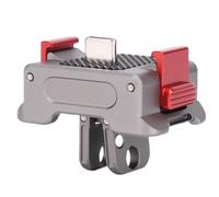 aqxreight Base del Adaptador de Carga Pocket 3 Base de Aleación de Aluminio Tipo C para Carga Estable Montaje Seguro y Uso Fácil de Viajar Reemplazo del Soporte de de la Cámara