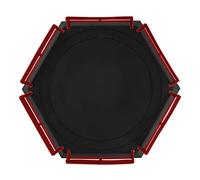 aqxreight Battle Battle Top Desmontable Engrosado Estadio de Lucha para la Lucha para el Juego de Batalla de Ráfaga Toy Red 215G/7.6oz (215 g/7,6 onzas)