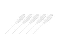 aqxreight Bobbers de Fundición de Plástico Transparente, 5 uds., Bombarda, Flotadores de Pesca con Mosca Que Se Hunden, 5G/10G/15G/20G para Agua Dulce y Salada (20g)