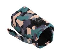 aqxreight Bolsa Calentadora de Leche USB, Cubierta Aislante Portátil para Biberón de Temperatura Constante Universal con Cables USB para el Hogar Al Aire Libre, Gris y Blanco, Es Este Lugar Donde la