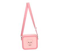 aqxreight Bolsa de Cámara para Niños Case de Silicona Adorable Diseño Animal de Animales Liviano para Niños (Cerdo Rosa)