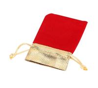 aqxreight Bolsa de Lujo con Cordón Bolsa de Regalo de Joyería con Detalles Dorados de Almacenamiento Suave para Regalos de Boda, Recuerdos y Pequeños Tesoros Elegante con Cierre de Cordón Seguro