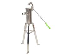 aqxreight Bomba de Pozo Manual con Soporte de Acero Inoxidable para el Hogar, Jardín, Patio, Succión de 8 M desde Simplemente hacia Arriba F Bomba de Pozo Manual de de Mano de Profundo de Acero