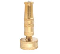 aqxreight Boquilla de Latón Grueso para Manguera de Jardín, Adaptador de Rociador para Fuerza de Riego y que Boquilla, de Manguera de Latón Resistente, de de Macizo, de Pulverización Ajustable