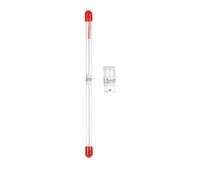aqxreight Boquilla y Aguja de Aerógrafo de 0,2 Mm de Repuesto para Aerógrafos Paasche, Herramienta de Mantenimiento de Pulverización de Acero Inoxidable con Estuche de Almacenamiento (Acero