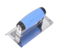 aqxreight Bordeadora Manual de Hormigón PP y Acero Inoxidable Herramienta Multifuncional de Reparación de Bordes de Hormigón Resbaladiza para Garantizar la Precisión del Proyecto, Este Deslizamiento