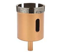 aqxreight Broca de Sierra Perforadora de 40 y 60 Mm para Pared de Concreto de Baldosas de Cerámica de Mármol, Vástago Triangular Recubierto con Tecnología de Sinterización Al Vacío, Eliminación (50MM)