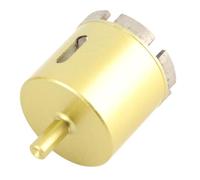 aqxreight Broca de Sierra Perforadora de 40 y 60 Mm para Pared de Concreto de Baldosas de Cerámica de Mármol, Vástago Triangular Recubierto con Tecnología de Sinterización Al Vacío, Eliminación (60mm)