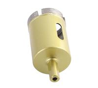 aqxreight Broca de Sierra Perforadora de 40 y 60 Mm para Pared de Concreto de Baldosas de Cerámica de Mármol, Vástago Triangular Recubierto con Tecnología de Sinterización Al Vacío, Eliminación (40mm)