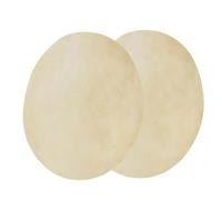 aqxreight Cabeza de Tambor de 2 Piezas de Piel de Oveja Consistente para el Tambor de Bongo Africano 1. Una Selección de Tambores de Oveja de la Piel de de Color Cavero de del de Reemplazo de Cabeza