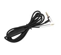 aqxreight Cable de Auriculares de 2,5 Mm a 3,5 Mm con Micrófono en Línea y CONTROL de Volumen para Auriculares QC25 QC35 QC35II QC45 NC700 Y40 Y45 Y50 1, M Y50 EASY Y40 CONTROL en Sonido QC25 a 3,