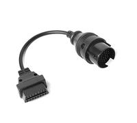 aqxreight Cable De Diagnóstico 38 Pines A OBD2 16 Pines Adaptador para Conector Compatible con Herramientas De Escaneo OBD2 Y Toma De 38 Pines