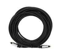 aqxreight Cable de Sonido óptico Conector Chapado en Oro Cable de Fibra óptica de Sonido Digital Transparente con Carcasa de 10 M / 32 8 Pies y Salida Digital de óptico Fibra de (10m)